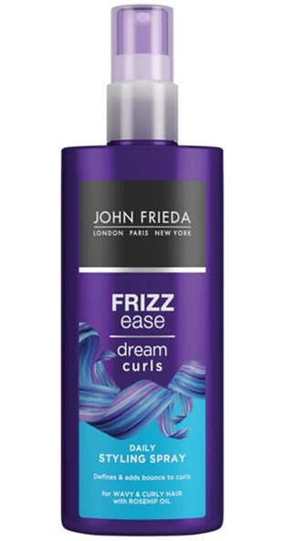 John Frieda Frizz Ease Dream Curls Styling Spray 200 ml | Günlük Şekillendirici Sprey