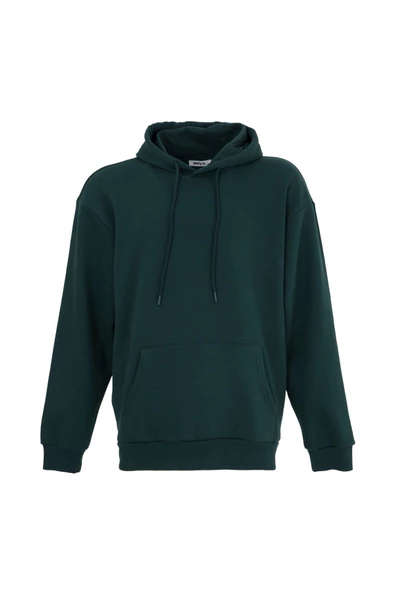 Erkek Kapüşonlu Sweat Antrasit - 6