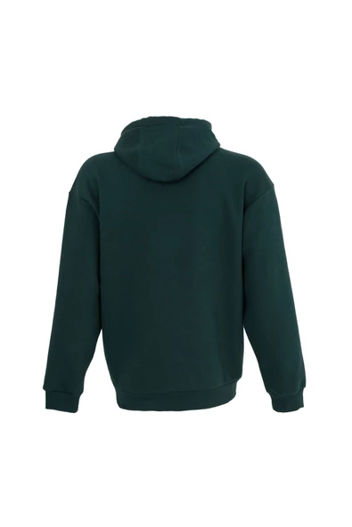 Erkek Kapüşonlu Sweat Antrasit - 9
