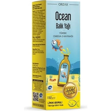 OCEAN ŞURUP LİMON 150ML
