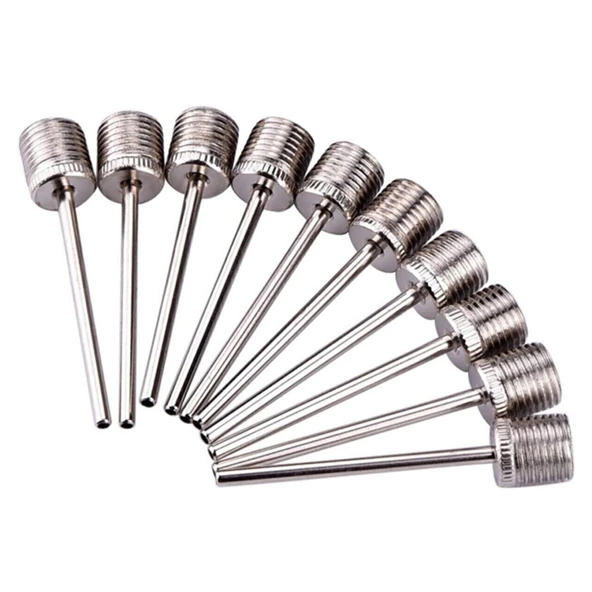 Top Şişirme İğnesi 100'lü Top İğnesi Pompa İğnesi Çelik Uçlu - 4