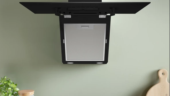 Bosch DWK64PJ60T Siyah Duvar Tipi Ankastre Davlumbaz - 5