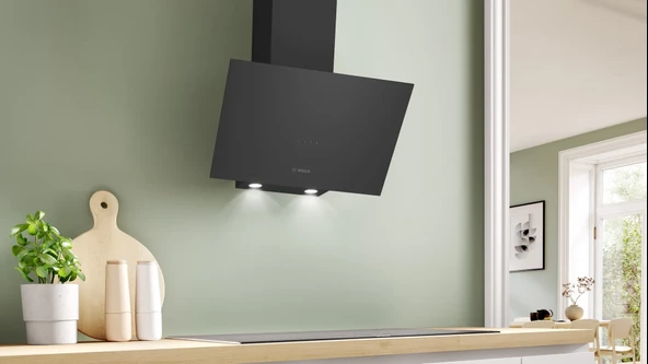 Bosch DWK64PJ60T Siyah Duvar Tipi Ankastre Davlumbaz - 2