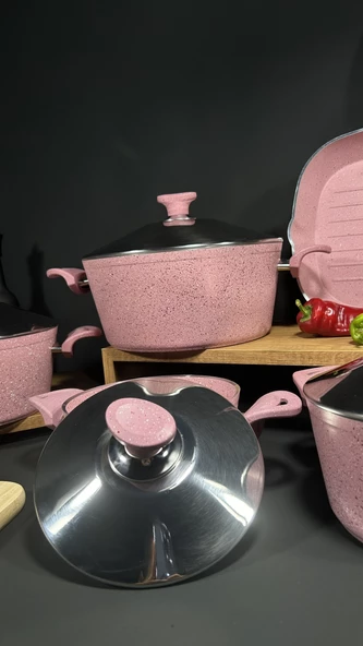 9 PARÇA GRANİT SET - 3