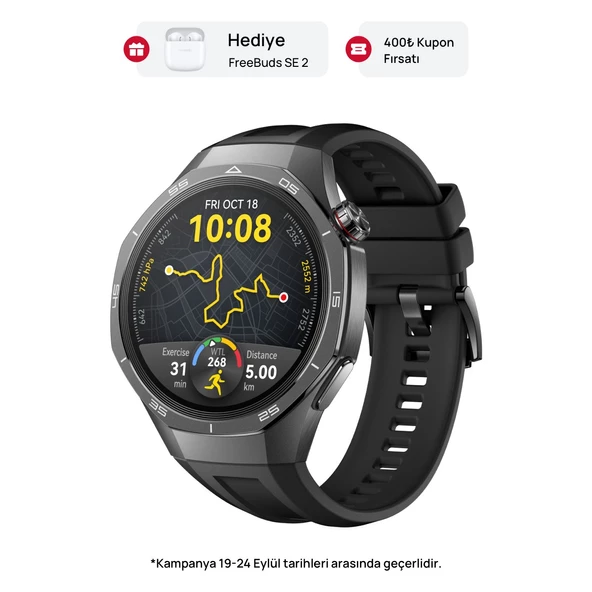 Huawei Watch GT 5 Pro 46MM Siyah - 2