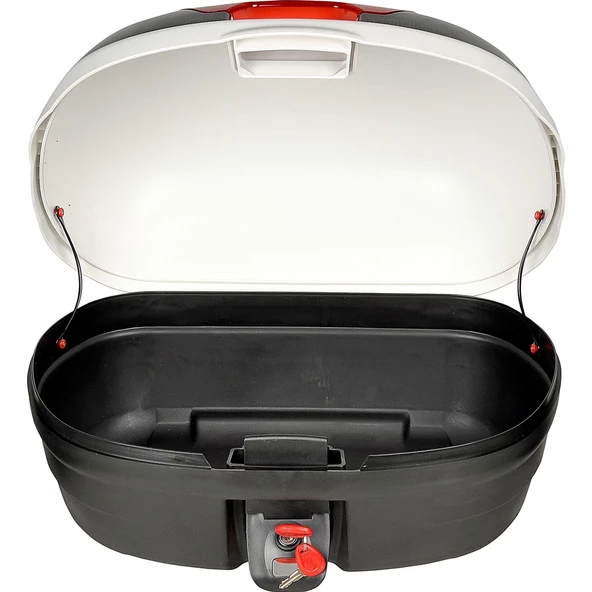 Arwic CV 46 Litre Motosiklet Çantası Beyaz - 4