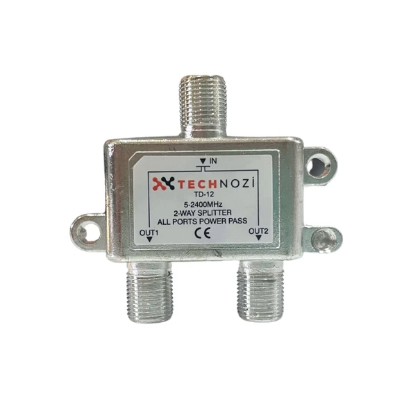 1 Giriş 2 Çıkış 1/2 Splitter 5-2400MHz - 2