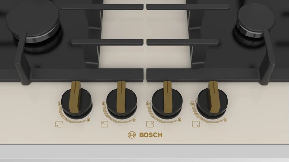 Bosch PPP6B1B90R İnci Beyazı Ankastre Ocak - 2