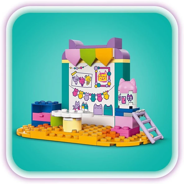LEGO® Gabby's Dollhouse Karton Yavru Kedi ile El Sanatları 10795 - 4