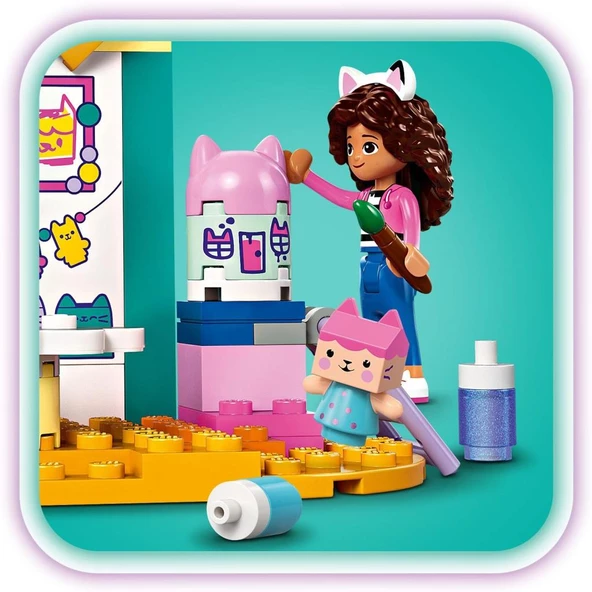 LEGO® Gabby's Dollhouse Karton Yavru Kedi ile El Sanatları 10795 - 5