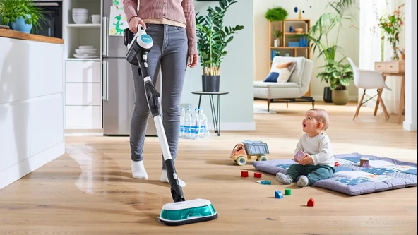 Bosch Unlimited 7 Prohygienic Aqua Bcs71hyg1 Islak Kuru Akülü Dikey Süpürge - 3