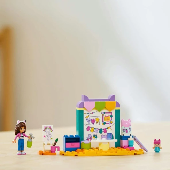 LEGO® Gabby's Dollhouse Karton Yavru Kedi ile El Sanatları 10795 - 9
