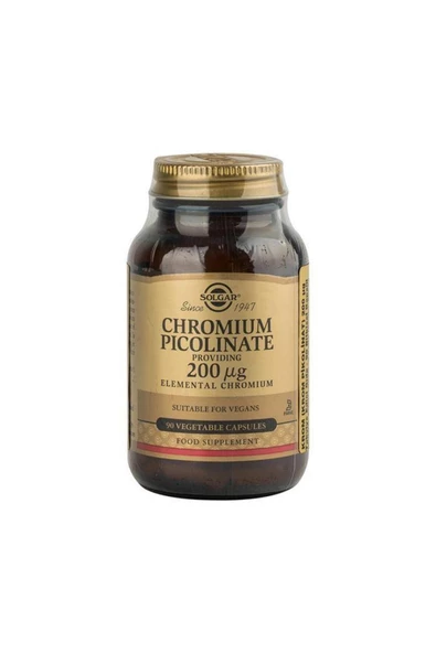 Solgar Chromium Picolinate 200g 90 Kapsül