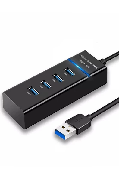 The Wlue USB 3.0 High Speed 4 Port USB Çoklayıcı HUB 30cm Kablo