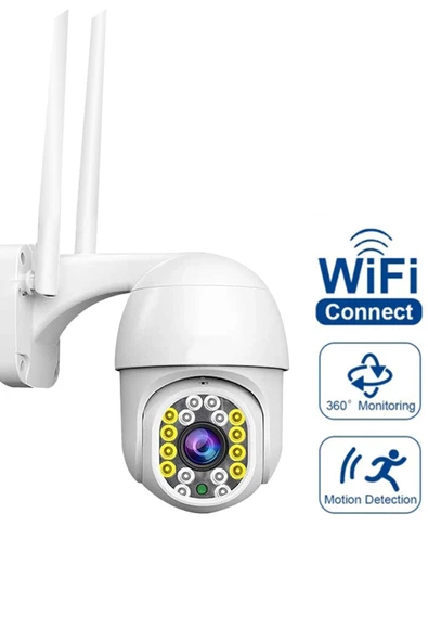 The Wlue Full Hd 1080p Ip66 Wifi Akıllı Haraket Takip 4x Zoom Su Geçirmez Ip Kamera