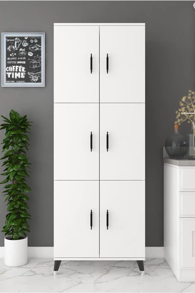 ESMOPA MOBİLYA Çok Amaçlı Kiler, Banyo, Ayakkabılık, Balkon Dolap - 2