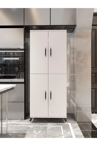 ESMOPA MOBİLYA Çok Amaçlı Dolap, Kiler dolabı, Fırın dolabı, Mikro dalga dolap, Banyo dolap, Ayakkabılık, Balkon Do - 2