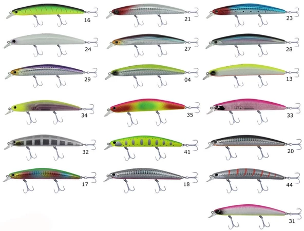 Kendo Seabass Minnow 12.5cm 21g Floating Sahte Balık - 8