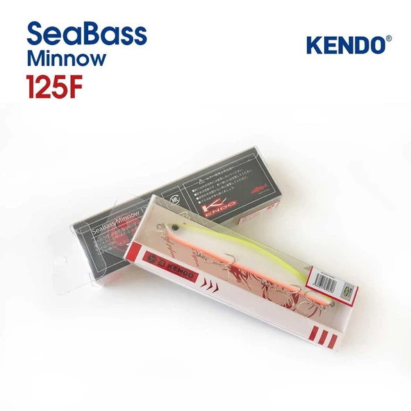 Kendo Seabass Minnow 12.5cm 21g Floating Sahte Balık - 3