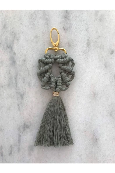 El Örmesi 50’li Makrome Anahtarlık Düğün Kına Söz Için Hediyelik -50 Adet-