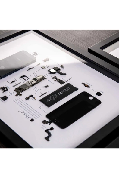 İPHONE 5 Çerçeve Sanatı Lüks Hediye - 3