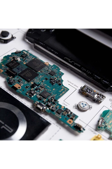 SONY PSP 1000 Çerçeve Sanatı Lüks Hediye - 5