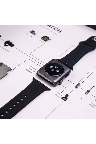 APPLE WATCH 1. GENERATİON Çerçeve Sanatı Lüks Hediye