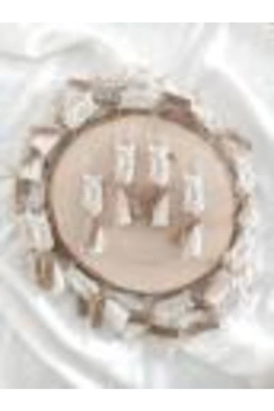 El Örmesi Makrome Anahtarlık (50 ADET) Düğün,kına,söz,sünnet Için Hediyelik