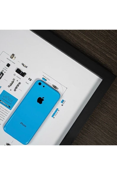 İPHONE 5C Çerçeve Sanatı Lüks Hediye - 4