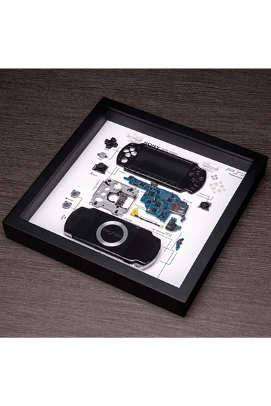SONY PSP 1000 Çerçeve Sanatı Lüks Hediye - 6