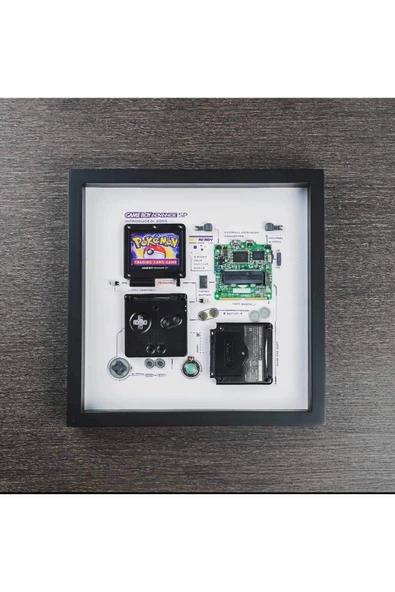 GAMEBOY ADVANCE Çerçeve Sanatı Lüks Hediye