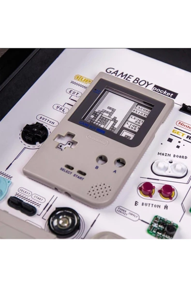 GAMEBOY POCKET Çerçeve Sanatı Lüks Hediye - 6