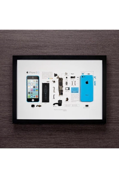 İPHONE 5C Çerçeve Sanatı Lüks Hediye