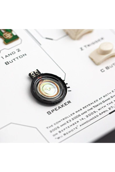 Nintendo Wii Controller  Çerçeveli Sanat Lüks Hediye - 5