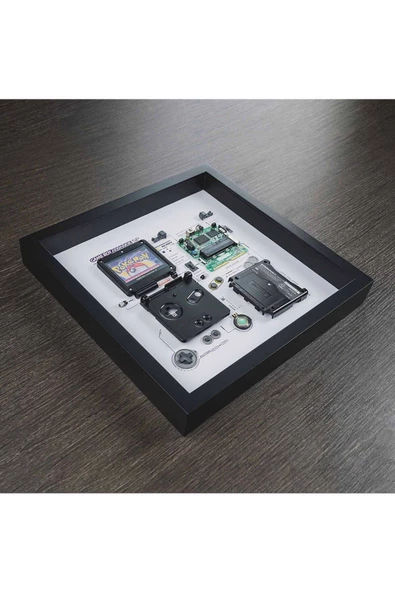 GAMEBOY ADVANCE Çerçeve Sanatı Lüks Hediye - 4