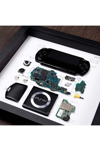 SONY PSP 1000 Çerçeve Sanatı Lüks Hediye - 3