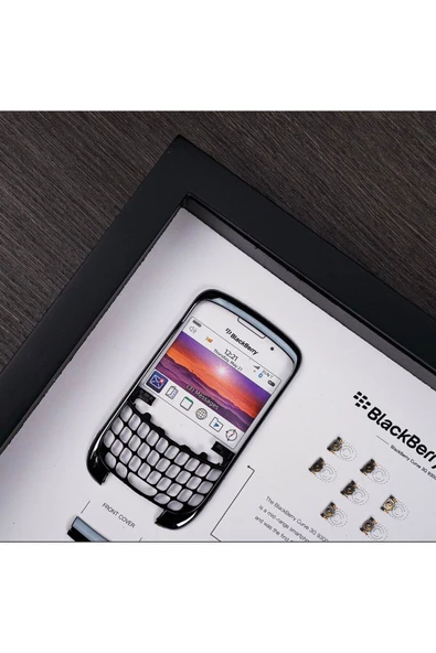 BLACKBERRY CURVE 9300 Çerçeve Sanatı Lüks Hediye - 4