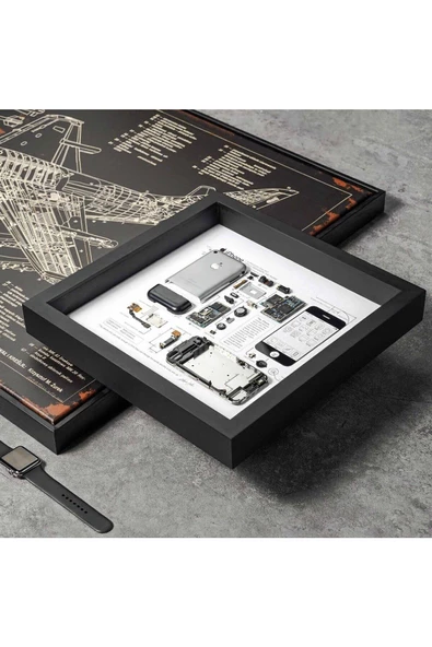 İPHONE 2G Çerçeve Sanatı Lüks Hediye - 3