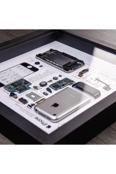 İPHONE 2G Çerçeve Sanatı Lüks Hediye