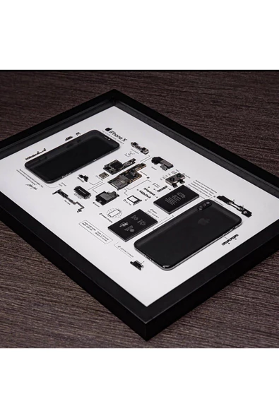 İPHONE X Çerçeve Sanatı Lüks Hediye - 3