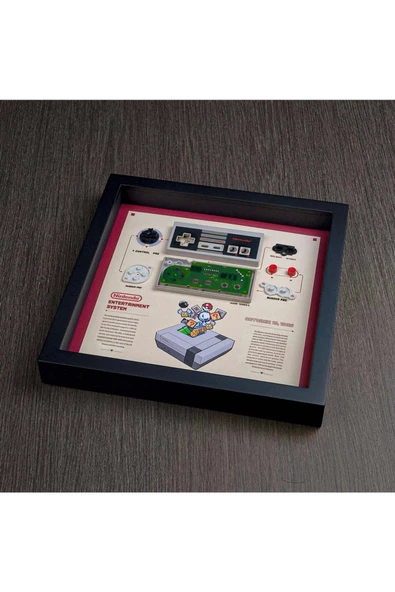 NİNTENDO ENTERTAİNMENT Çerçeve Sanatı Lüks Hediye - 3