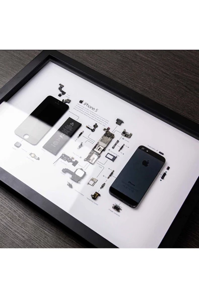 İPHONE 5 Çerçeve Sanatı Lüks Hediye - 4