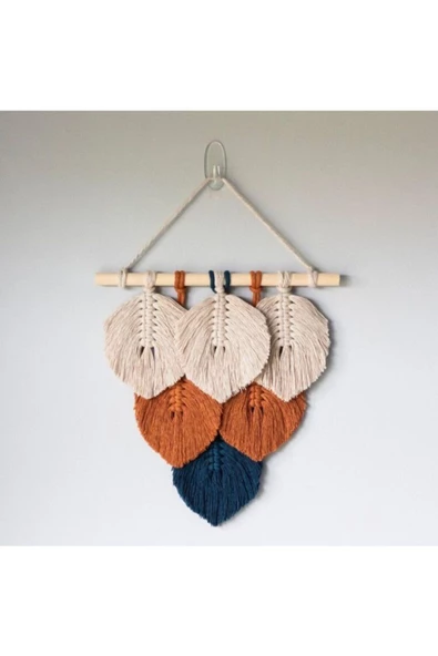 El Yapımı Makrome Duvar Süsü