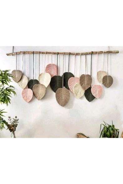 Makrome Duvar Dekorasyonu