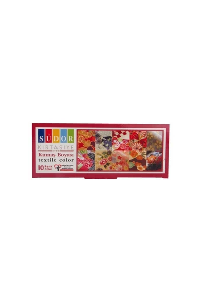 SÜDOR KUMAŞ BOYA SETİ 10*25ML