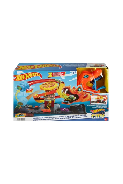 HOT WHEELS PİZZA DÜKKANINDA KOBRA MACERASI 2 HTN81 - 4