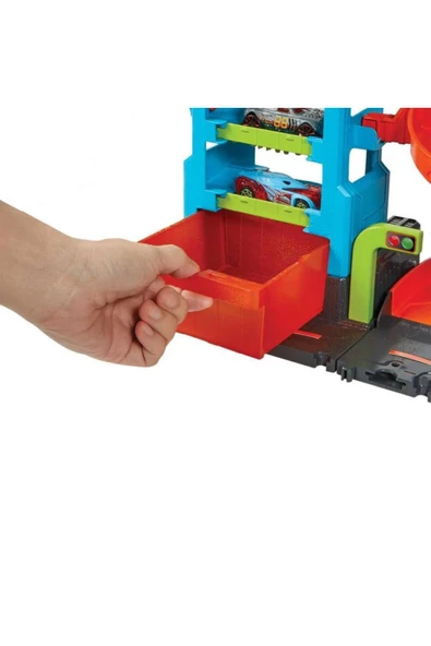 HOT WHELLS MEGA ARABA YIKAMA KULESİ - 4