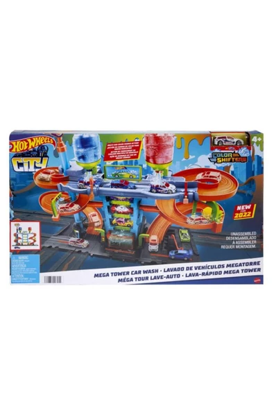 HOT WHELLS MEGA ARABA YIKAMA KULESİ - 6