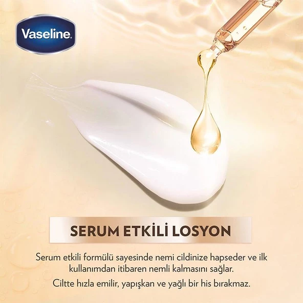 Vaseline Gluta-Hya Serum Etkili UV Vücut Losyonu 200 ml - 7