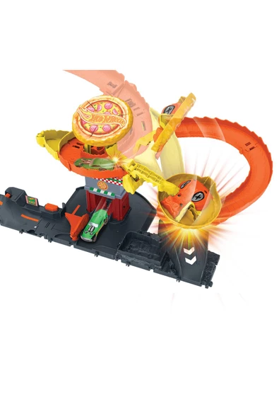 HOT WHEELS PİZZA DÜKKANINDA KOBRA MACERASI 2 HTN81 - 6